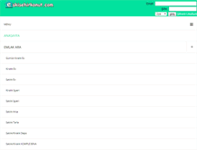 Tablet Screenshot of emlak.eskisehirportal.com